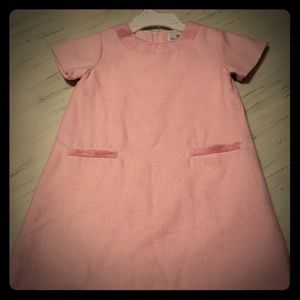 Florence Eisman pink tweed dress size 6